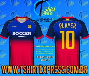 Camisa Esportiva Futebol Futsal Camiseta Uniforme (203)