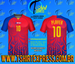 Camisa Esportiva Futebol Futsal Camiseta Uniforme (288)